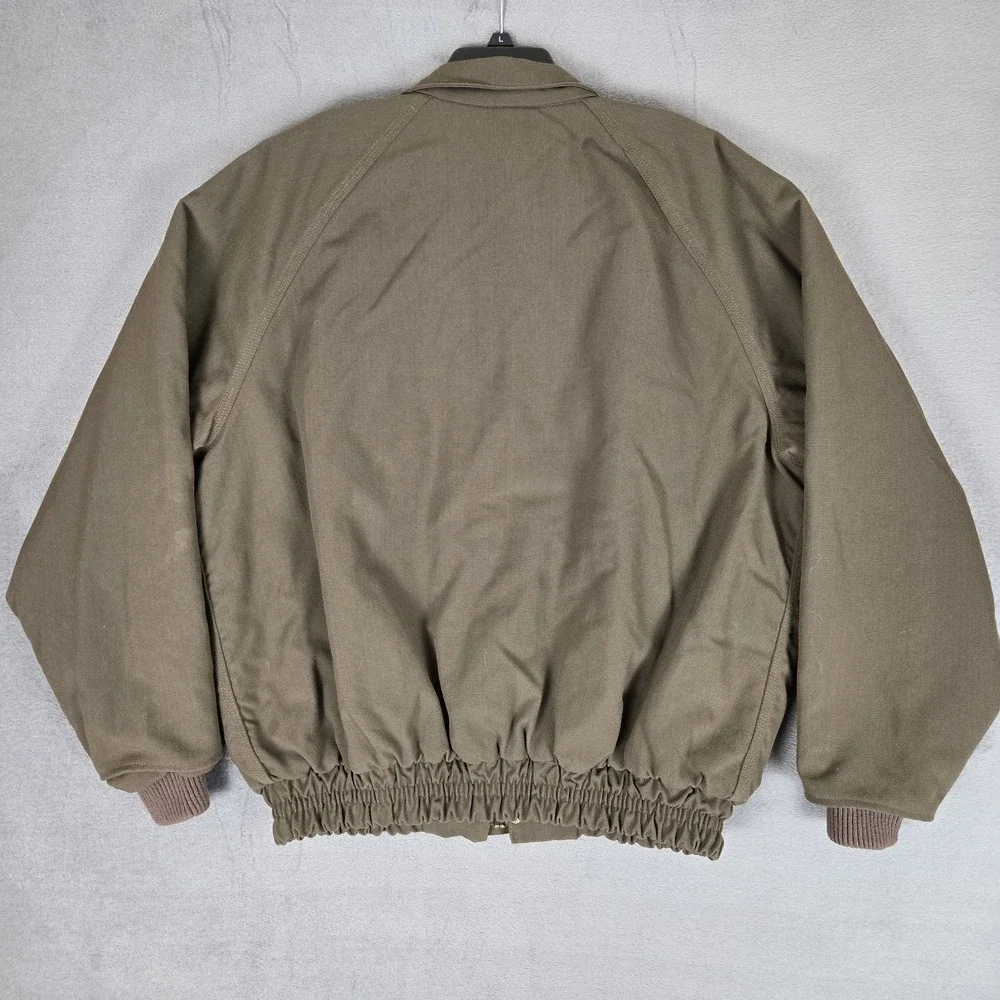 VTG Carhartt Jacket Men XL J70 TMB Brown Workwear Quilted Heavyweight Canvas USA